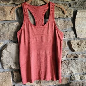 Lululemon Swiftly Tech Tank Heathered Alarming 6
